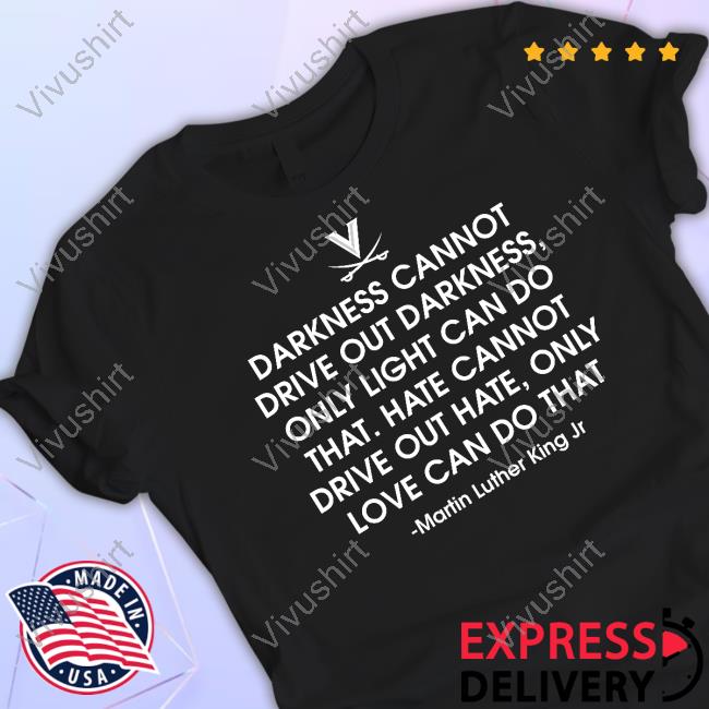 Virginia Women's Basketball Kymora Johnson Darkness Cannot Drive Out Darkness Only Light Can Do That Hoodie