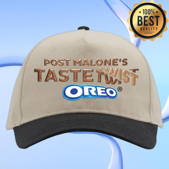 Post Malone Merch Post Malone X Oreo Trucker Hat
