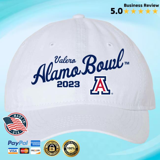 Official Alamo Bowl Merch Store Alamo Bowl 2023 Valero Alamo Bowl ARIZONA Twill Snapback Alamo Bowl Merchandise Alamobowl Apparel Clothing Shop