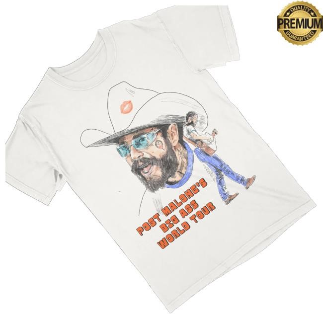 Post Malone The Big Ass World Tour White Tank Top