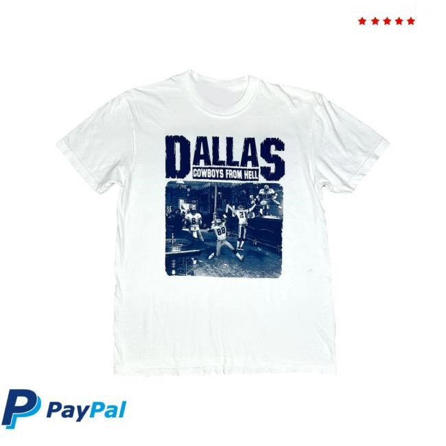 Feels So Good Merch Dallas Cowboys From Hell Crewneck Sweatshirt