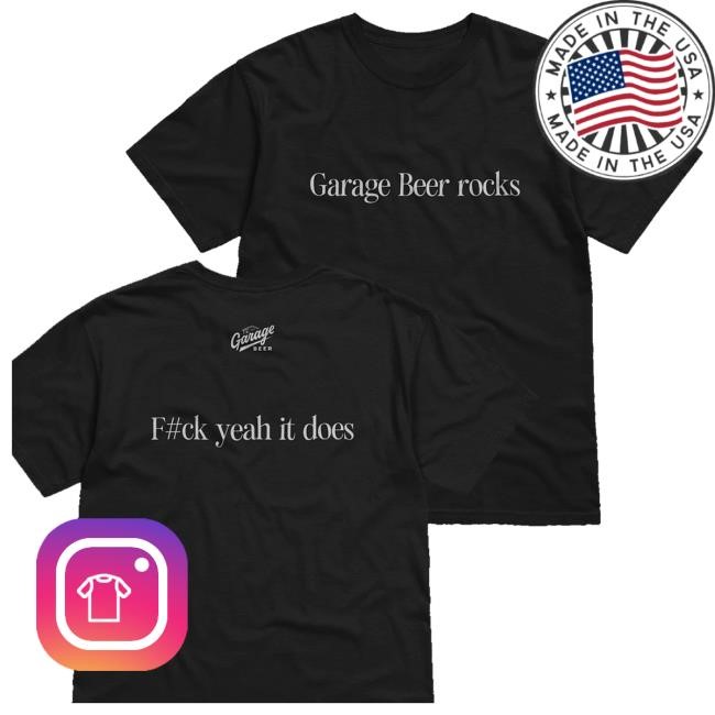Drink Garage Beer Merch Store Garage Beer Rocks Sweatshirt