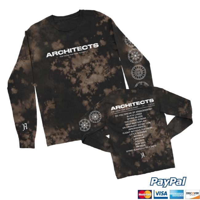 Kings Road Merch Architects Fttwte Long Sleeve T Shirt (Acid Wash)