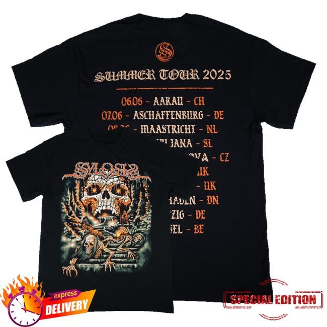 Sylosis Band Summer Tour 25 Long Sleeve Shirt