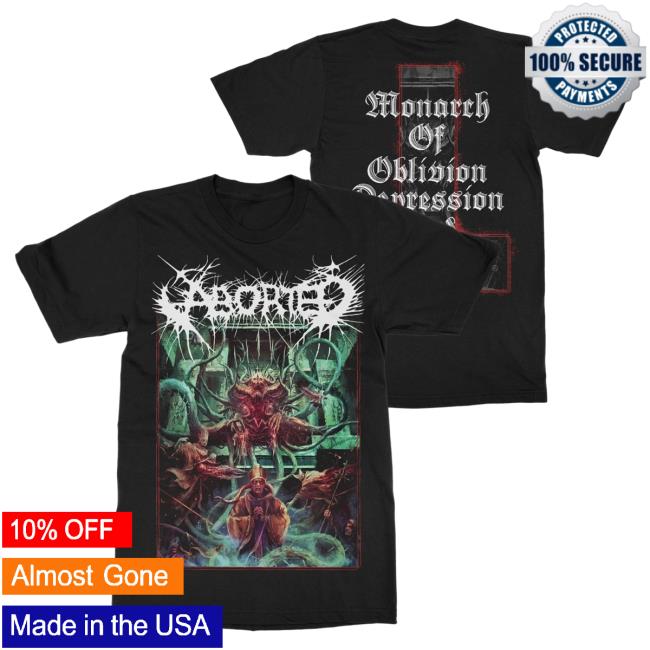 Official Indie Merch Store Shop Aborted "Ceremony" Tees IndieMerchStore