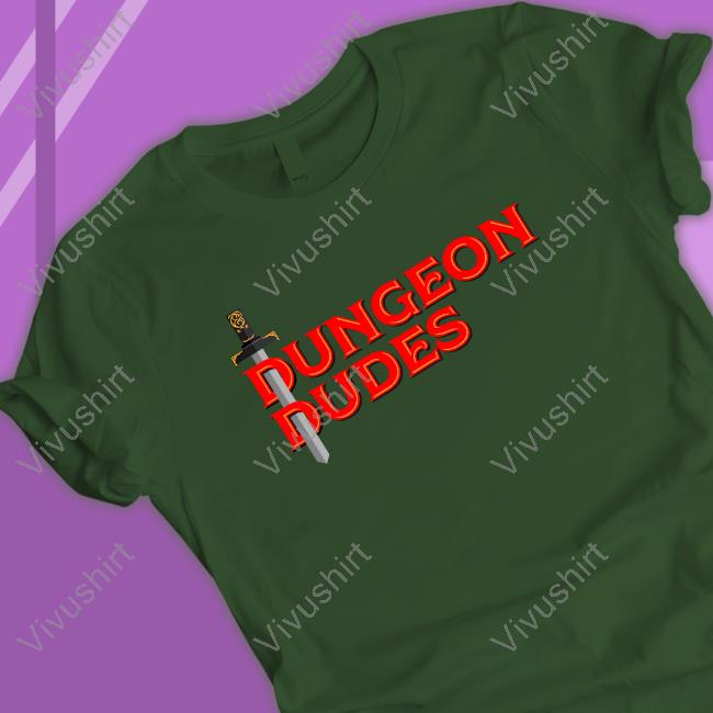 Colbypoulson Dungeon Dudes Tee Shirt Dungeon Dudes Merch