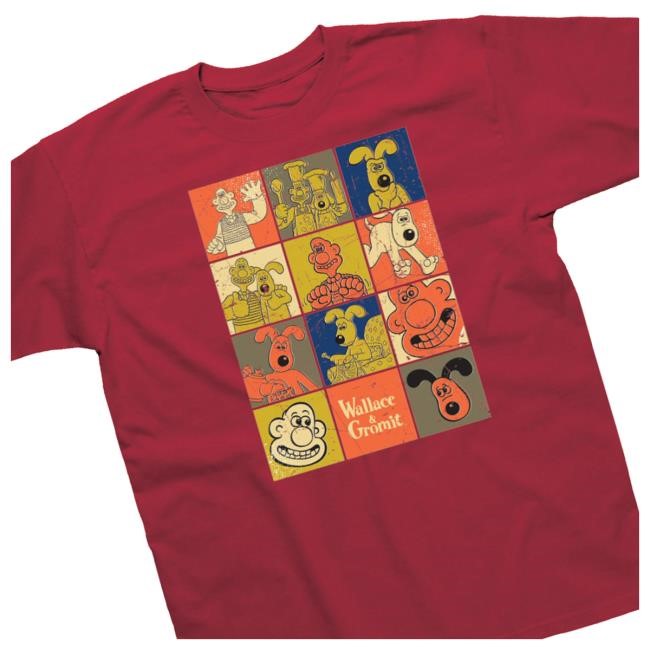 Eyesore Merch Shop Store Official Wallace & Gromit Medley New Shirt
