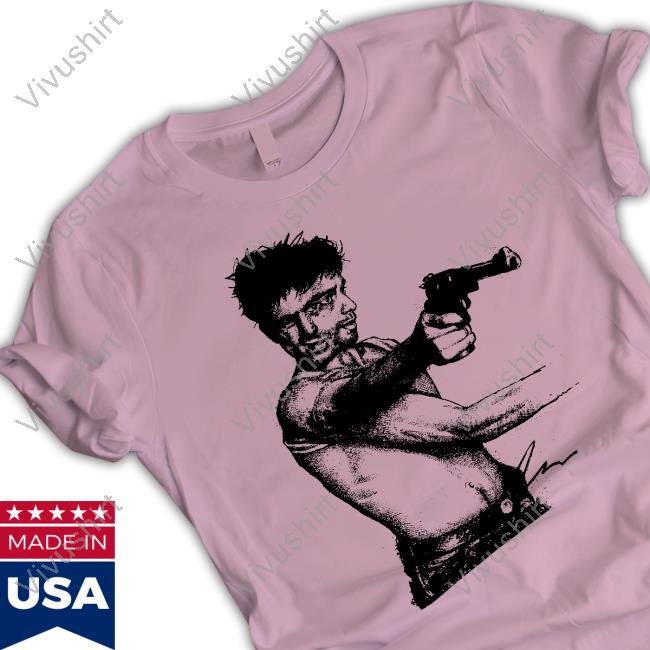 K Robert De Niro Holding A Gun Taxi Driver T-Shirts