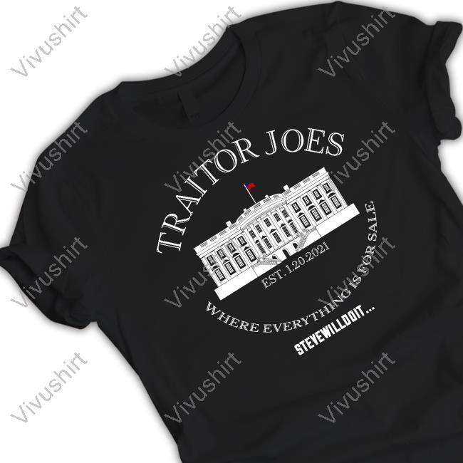 Traitor Joes Where Everything Is For Sale Stevewilldoit Long Sleeve T Shirt