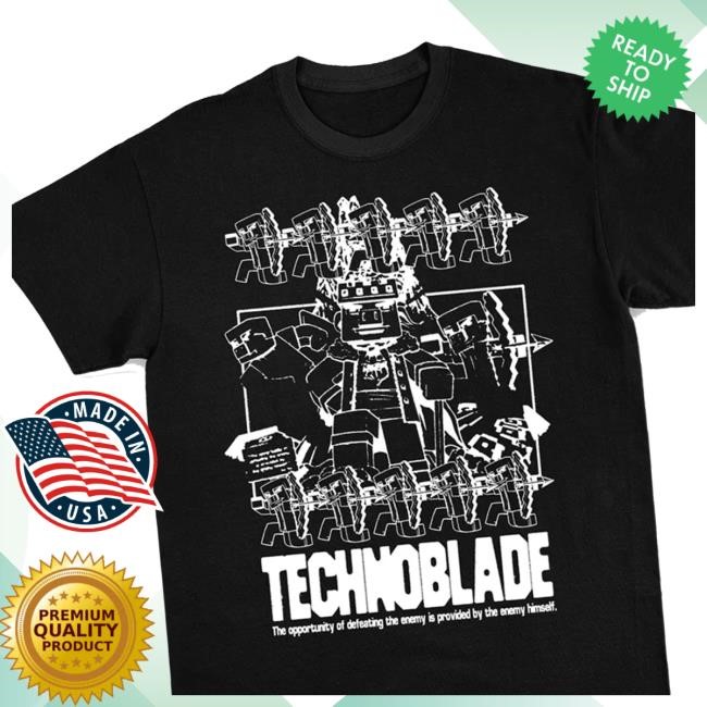Technoblade Merch Shop Store Official Neeerds Classic Shirt