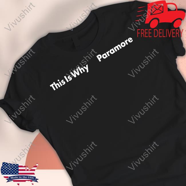Paramore Warner Music Group This Is Why Paramore Album Shirt