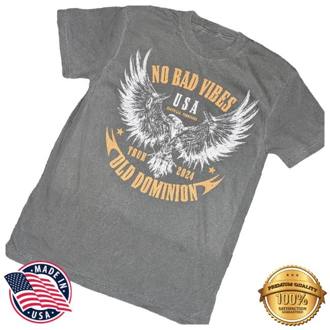 Official Old Dominion Merch Moto Eagle New Shirt