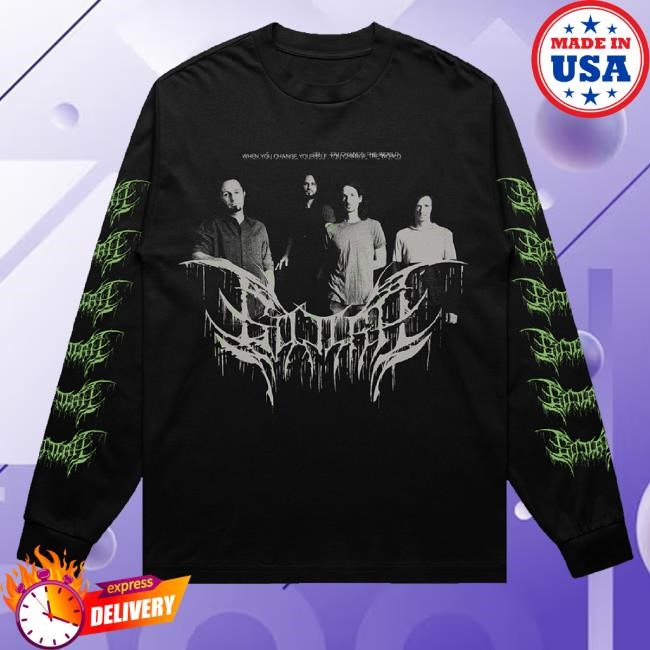 Gojira Merch Silvera Photo Long Sleeve T Shirt