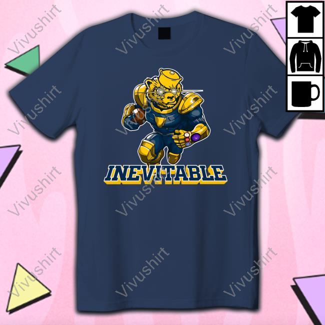 Michigan Wolverines Inevitable Thanos Mascot Tee Shirt