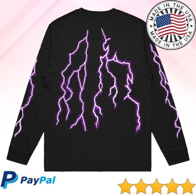 Official Gatecreeper Purple Lightning Shirt