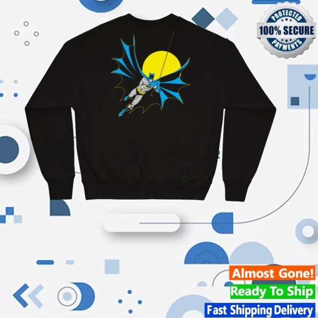 Batman Swinging Into Action Champion Funny Shirt Dc Shop