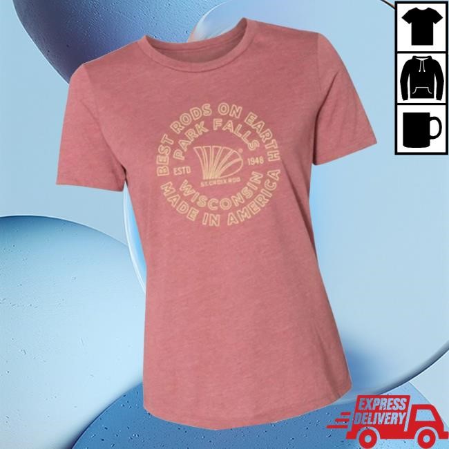 Trending St Croix Rods Merch Store Park Falls Funny Shirt