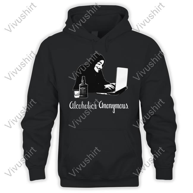 Anonymous Typing Computer Alcoholics Anonymous New Shirt