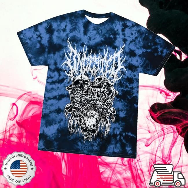 Indiemerch Store Ingested Skulls Crystal Wash Tee T-Shirt