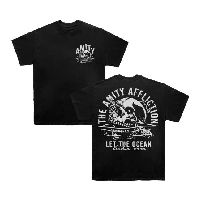 24Hundred Merch Store The Amity Affliction Ltotm Skull Tee Shirt