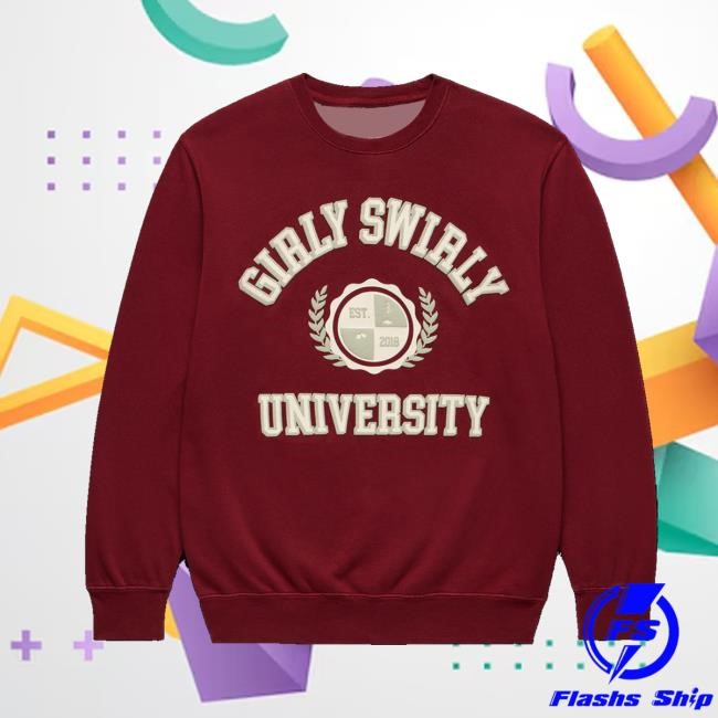 Shop Toast Merch Girly Swirly University Tank Top
