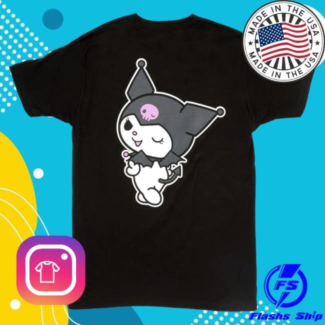 Official Sanrio Apparel Clothing Merch Store Shop Kuromi Sanrio Original Graphic Tee
