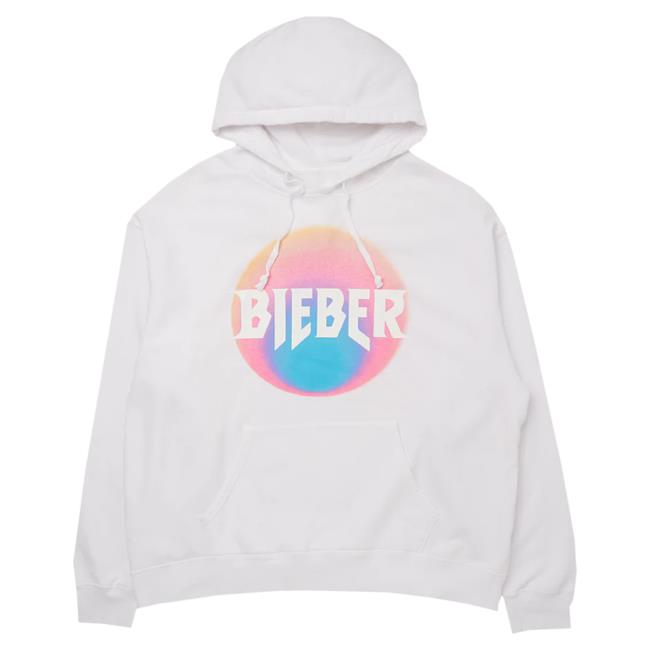 Official Justin Bieber Merch Store Shop World Tour White Crewneck Sweatshirt JustinBieber Apparel Clothing