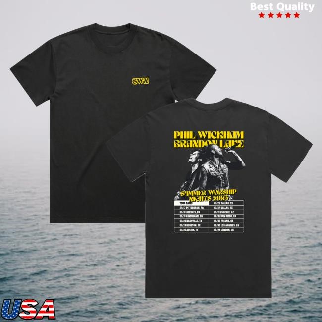 Summer Worship Nights Tour Swn 2025 Tour Short Sleeve Tee