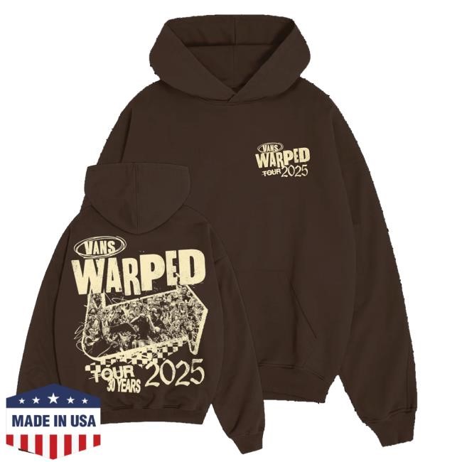 Official Vans Warped Tour Merch Shop Store Stage Dive Tee Shirt