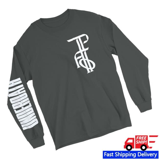 Underoath Merch The Place After Logo Zip Up Hoodie