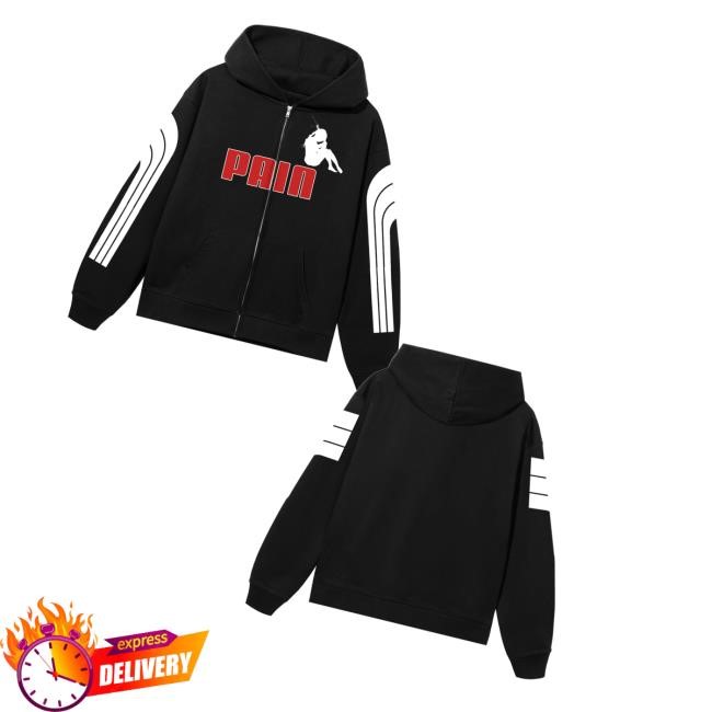 Revenge Merch Forever Faster Zip Black Red