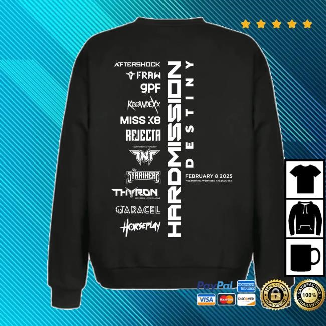 Evolutionevents Merch Store Shop Hardmission 2025 Jumper Shirts