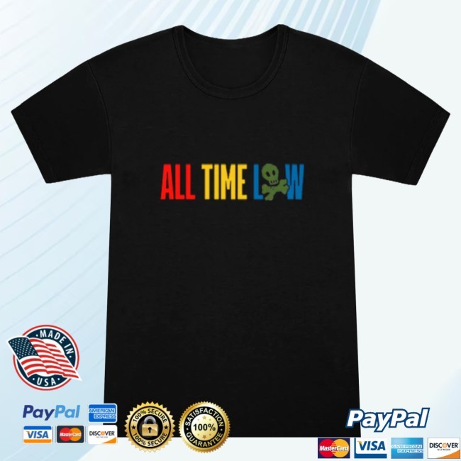 All Time Low Store Merch All Time Low Crewneck Sweatshirt