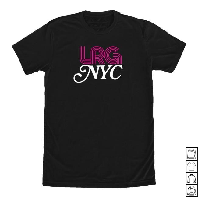 Trending Limited Run Games Merch Store Lrg Nyc Pop-Up Exclusive Tee Shirt