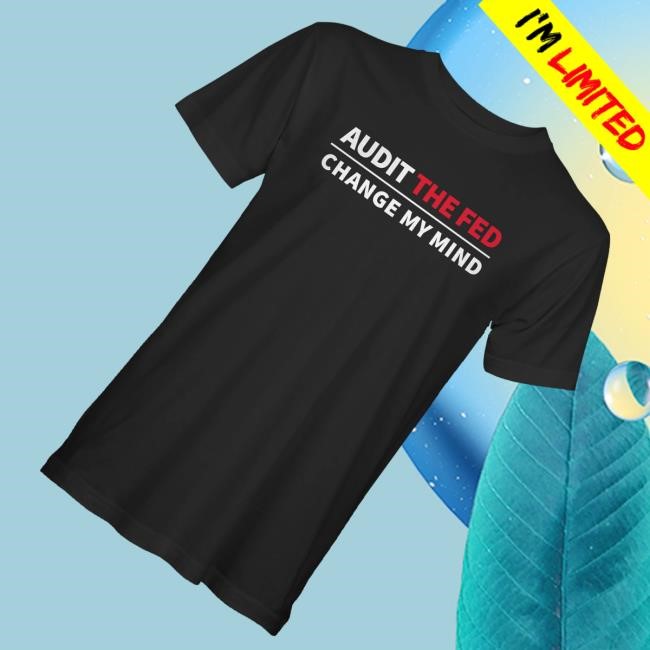 Official Crowder Shop Audit The Fed T-Shirt