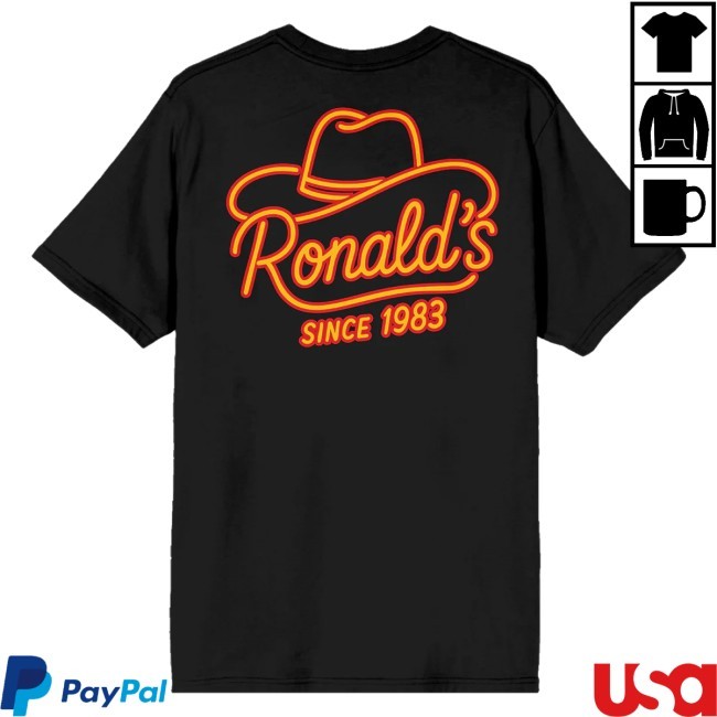 Official Falling In Reverse Merch Ronald's 1983 Tee Shirt