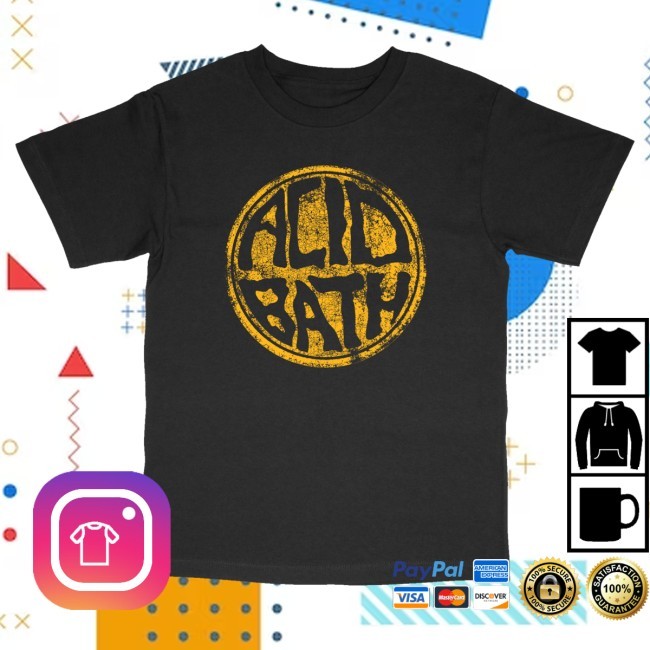 Official Acid Bath Merch Acid Bath Worn 'N Torn Logo Shirts