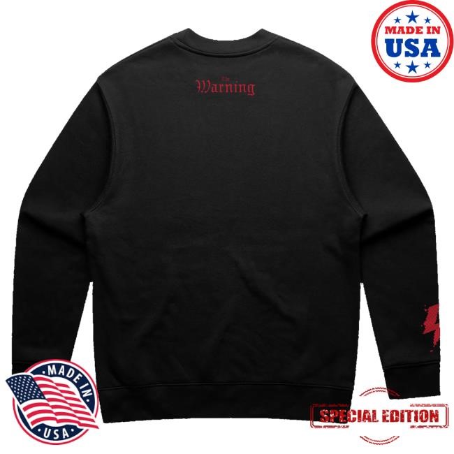 Official The Warning Band Merch Store Greedy Lil Fucker Crewneck Sweatshirt