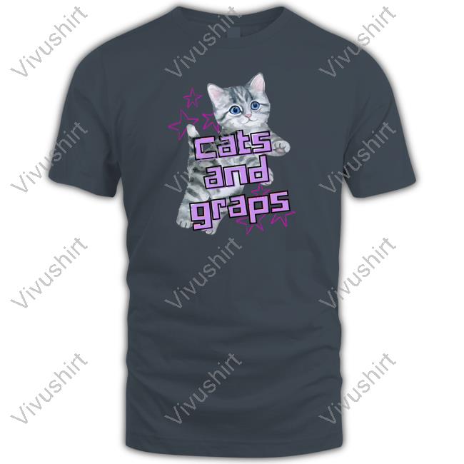 Wrassletrash Merch Cats And Graps Long Sleeve T Shirt Russell