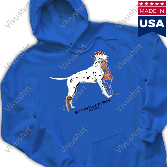 Set The Puppies Free Bermuda Shirts