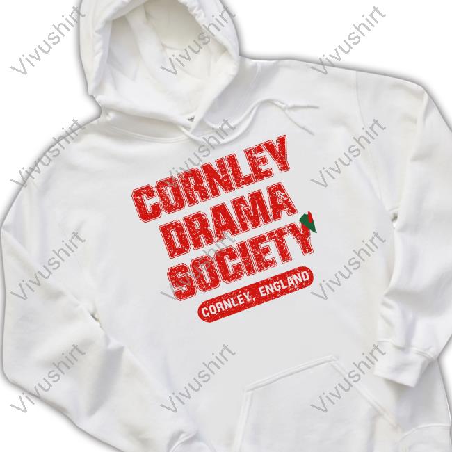 Creativegoodsmerch Cornley Drama Society Cornley England Long Sleeve Tee Shirt