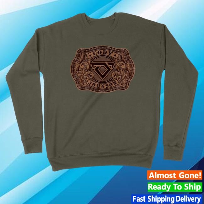 Official Leather Buckle Sweatshirt
