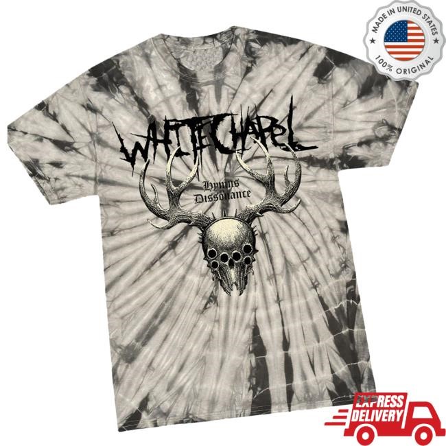 Trending Whitechapel Merch Store Dissonance Spider Grey Tee