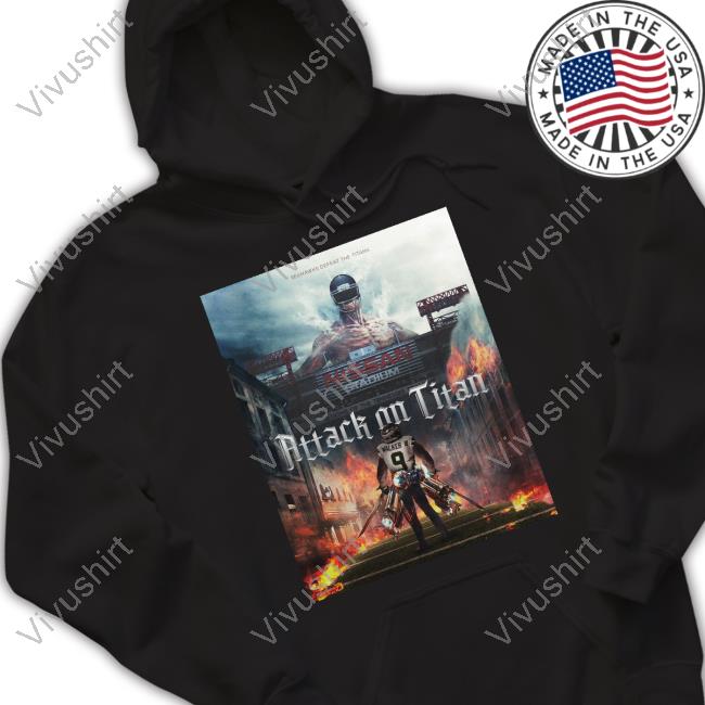 Seattle Seahawks Attack On Titan Tee Shirt
