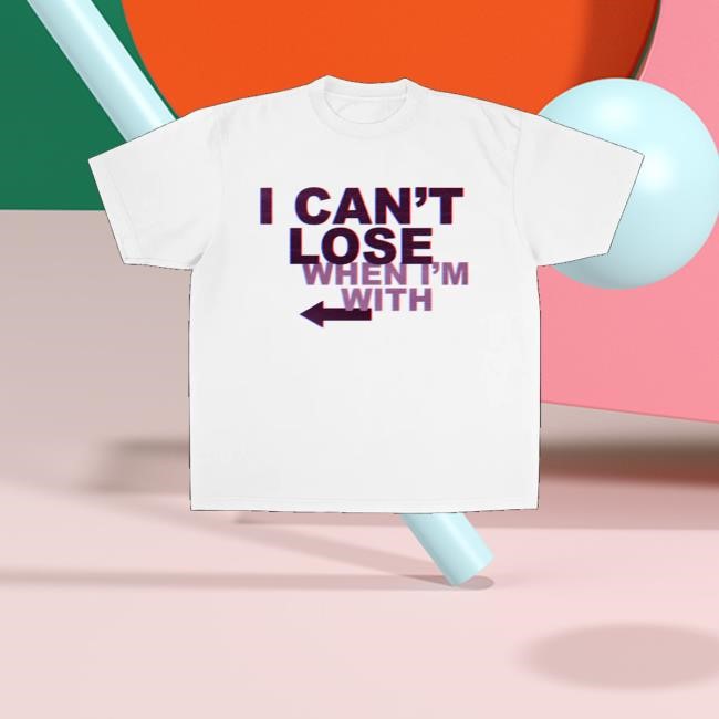 Jonas Brothers Merch I Can't Lose Arrow Tee Shirt