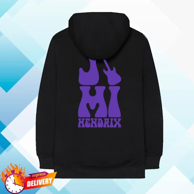 Authentic Hendrix Merch Jimi Hendrix Jimi Hoodie