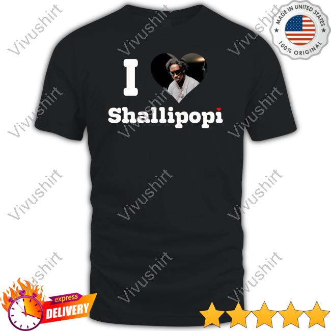 Opticsmoove I Love Shallipopi T Shirt
