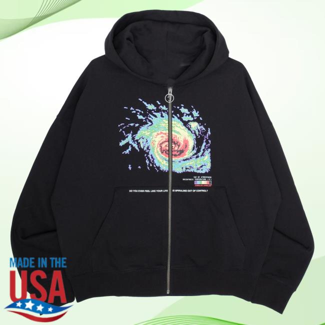 Official Moda3 Jungles Spiralling Full Zip Pullover Sweatshirt