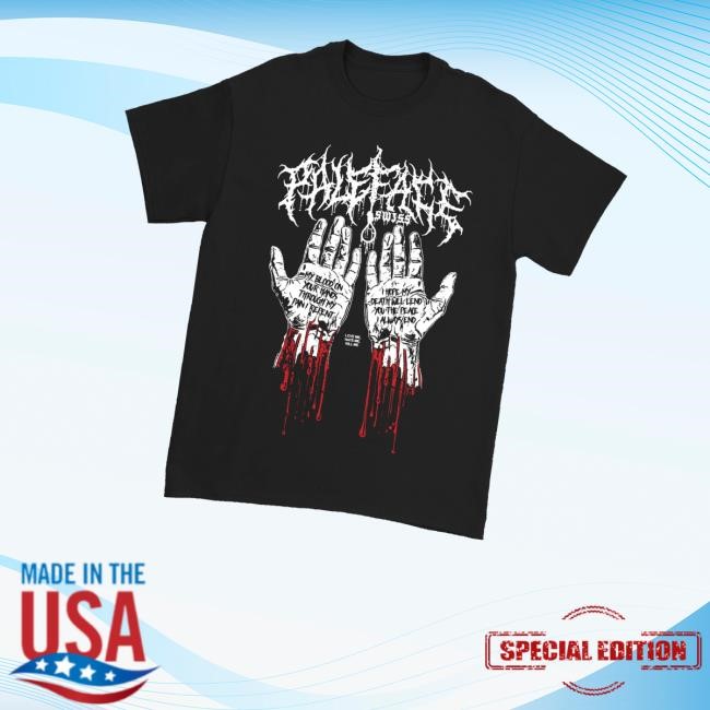 Downright Merch Store Shop Paleface Swiss My Blood On Your Hands Long Sleeve T Shirt