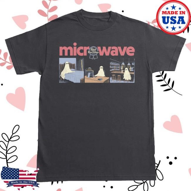 Trending Microwave Merch Pbr Ghost Classic Shirt